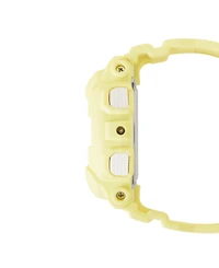G-Shock Women's Baby-g Yellow Resin Watch, 43.4mm