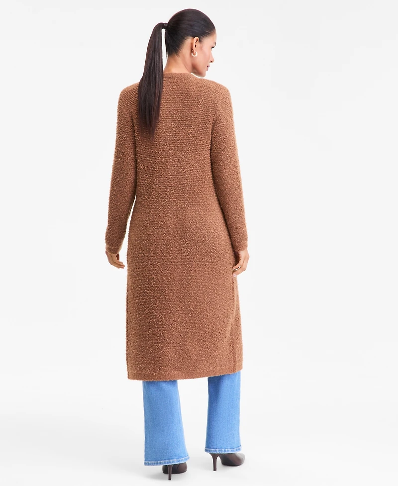 I.n.c. International Concepts Women's Boucle Duster Cardigan, Macy's Exclusive