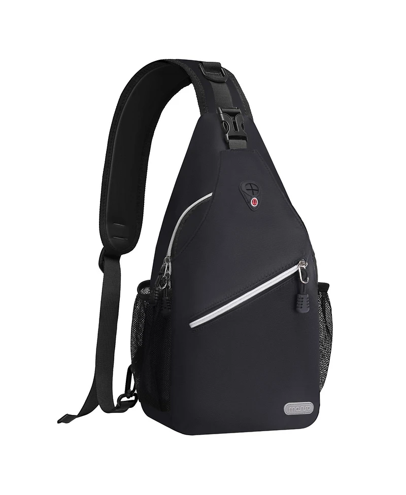 Mosiso Sunflower Rope Sling Backpack - Lightweight Crossbody Shoulder Bag for Travel & Hiking | Water-Resistant Chest Daypack with Front Pocket