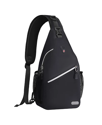 Mosiso Sunflower Rope Sling Backpack - Lightweight Crossbody Shoulder Bag for Travel & Hiking | Water-Resistant Chest Daypack with Front Pocket
