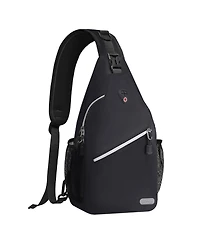 Mosiso Sunflower Rope Sling Backpack - Lightweight Crossbody Shoulder Bag for Travel & Hiking | Water-Resistant Chest Daypack with Front Pocket