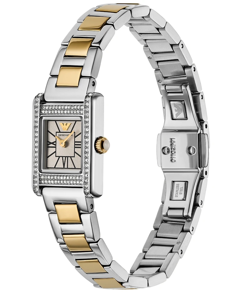 Emporio Armani Women's Two-Tone Stainless Steel Bracelet Watch 26mm