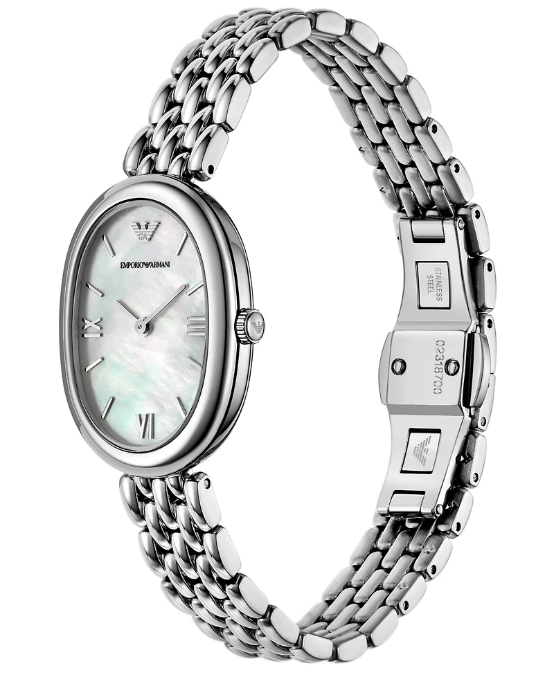 Emporio Armani Women's Stainless Steel Bracelet Watch 34mm