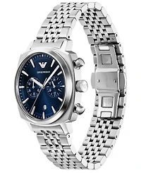Emporio Armani Men's Chronograph Stainless Steel Bracelet Watch 40mm