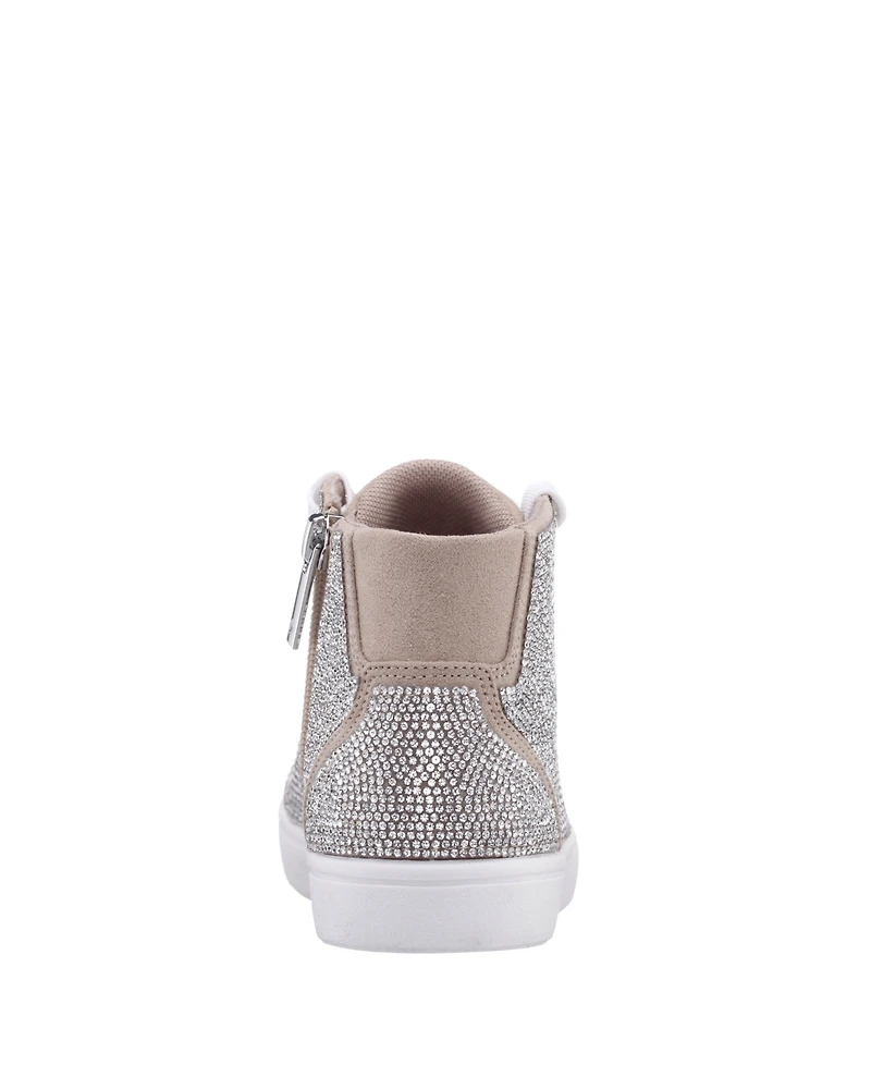 Nina Big Girls Kula Crystal High Top Sneakers