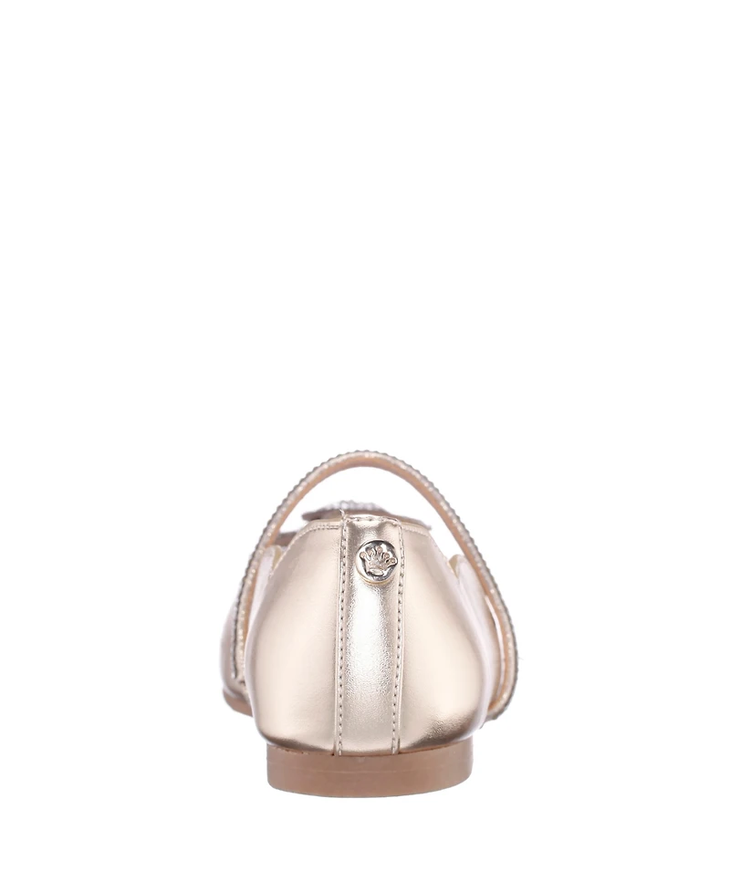 Nina Big Girls Ballet Round Toe Dress Shoe
