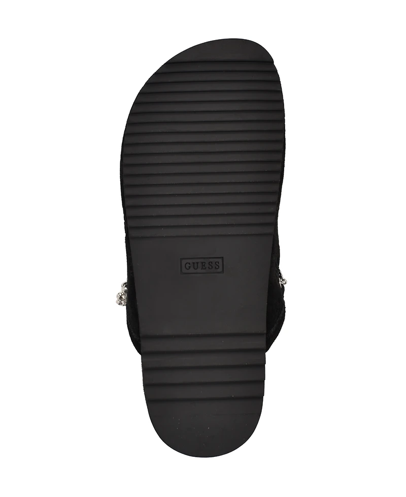 Guess Women's Gavyn Charms Logo Slip-On Clogs
