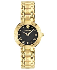 Versace Women's Swiss Antlia Gold Ion Plated Bracelet Watch 34mm