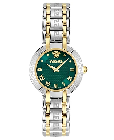 Versace Women's Swiss Antlia Two-Tone Bracelet Watch 34mm