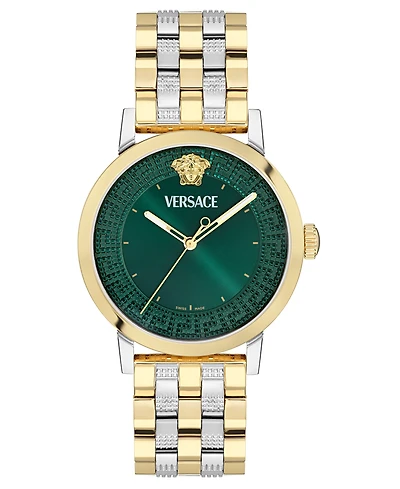 Versace Men's Swiss Albireo Two-Tone Bracelet Watch 40mm