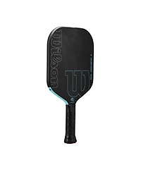 Wilson Cadence Edgeless 16 Pickleball Paddle - Black/Lt Blue / 4 1/4 / 7.83 Oz