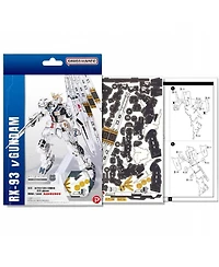 Flash Popup 3D Diy Puzzle: Rx-93 v-Gundam si-gu-mi Pro: Premium Mobile Suit