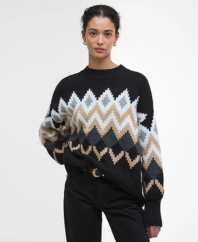 Barbour Women's Fair Isle Knitted Jumper