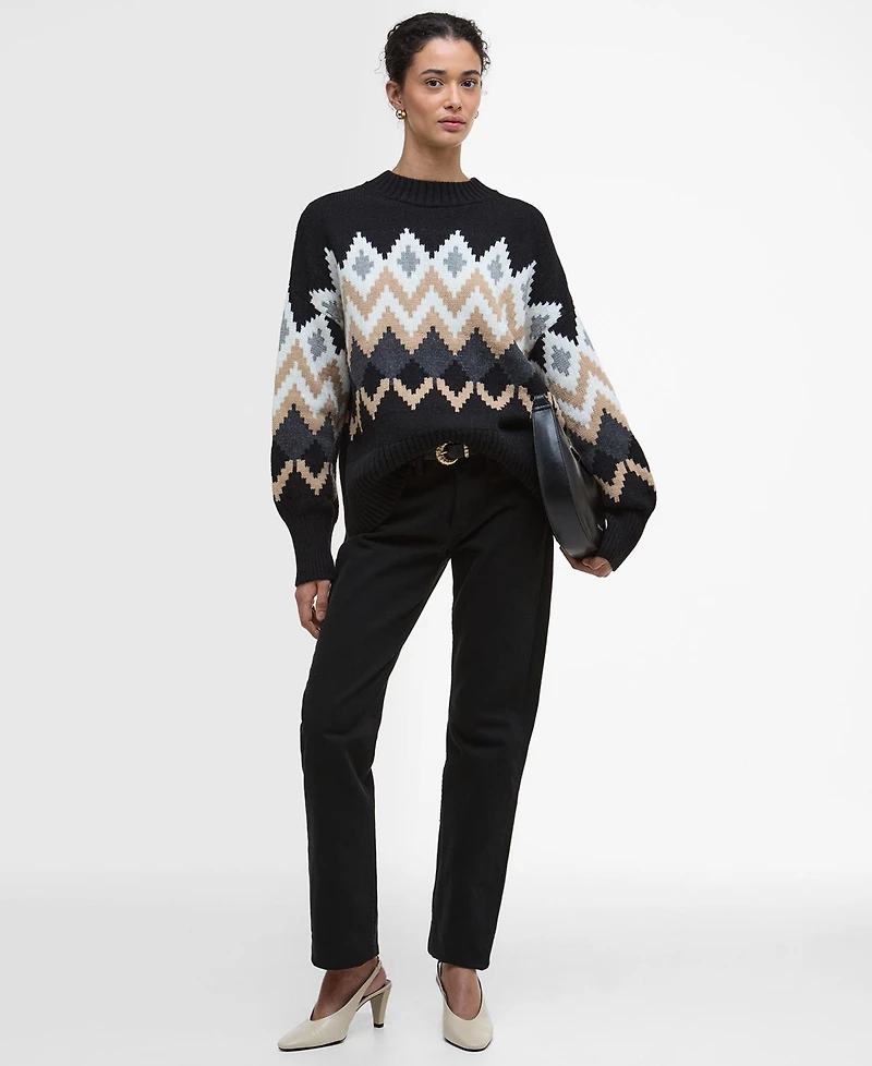 Barbour Women's Fair Isle Knitted Jumper