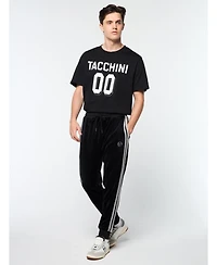 Sergio Tacchini Men's Damarindo Velour Track Pant