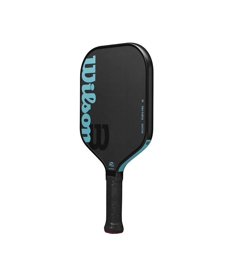 Wilson Tempo Pro 16 Pickleball Paddle - Black/Blue / 4 1/4 / 8.1 Oz
