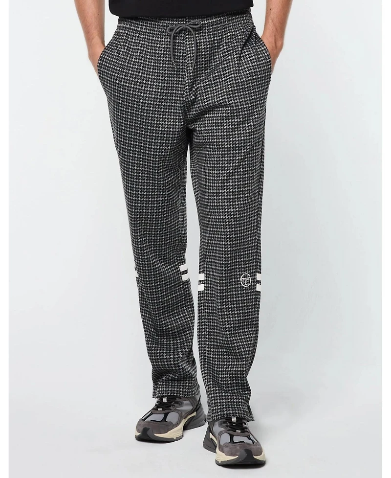 Sergio Tacchini Men's Dallas Houndstooth Track Pant