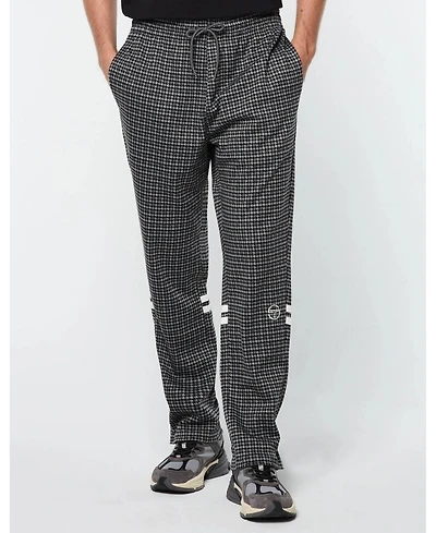Sergio Tacchini Men's Dallas Houndstooth Track Pant
