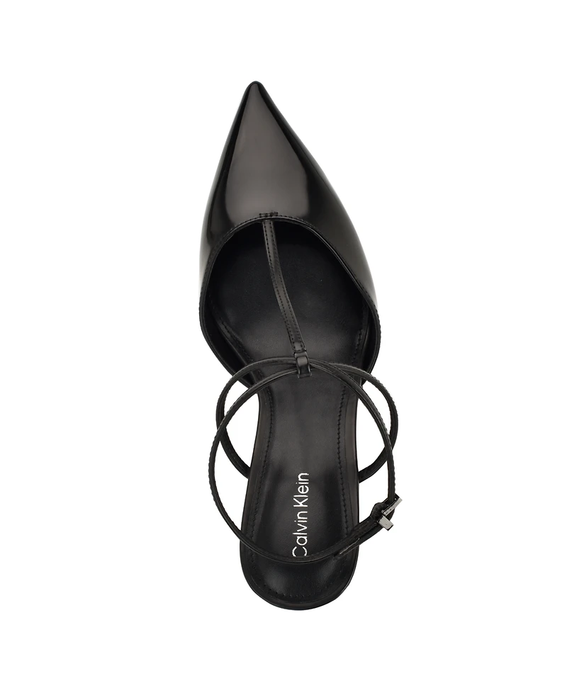 Calvin Klein Women's Avriel Strappy Dress Pumps