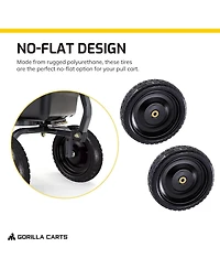 Gorilla Carts Gct-13NF 13 Inch No Flat Replacement Tire for Utility Cart