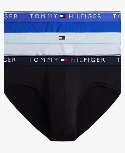Tommy Hilfiger Men's 3-Pack Micro Moisture-Wicking Briefs Set