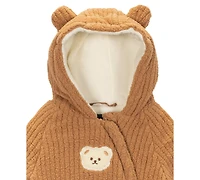 S Rothschild & Co Baby Boys Teddy Plush Corded Carbag
