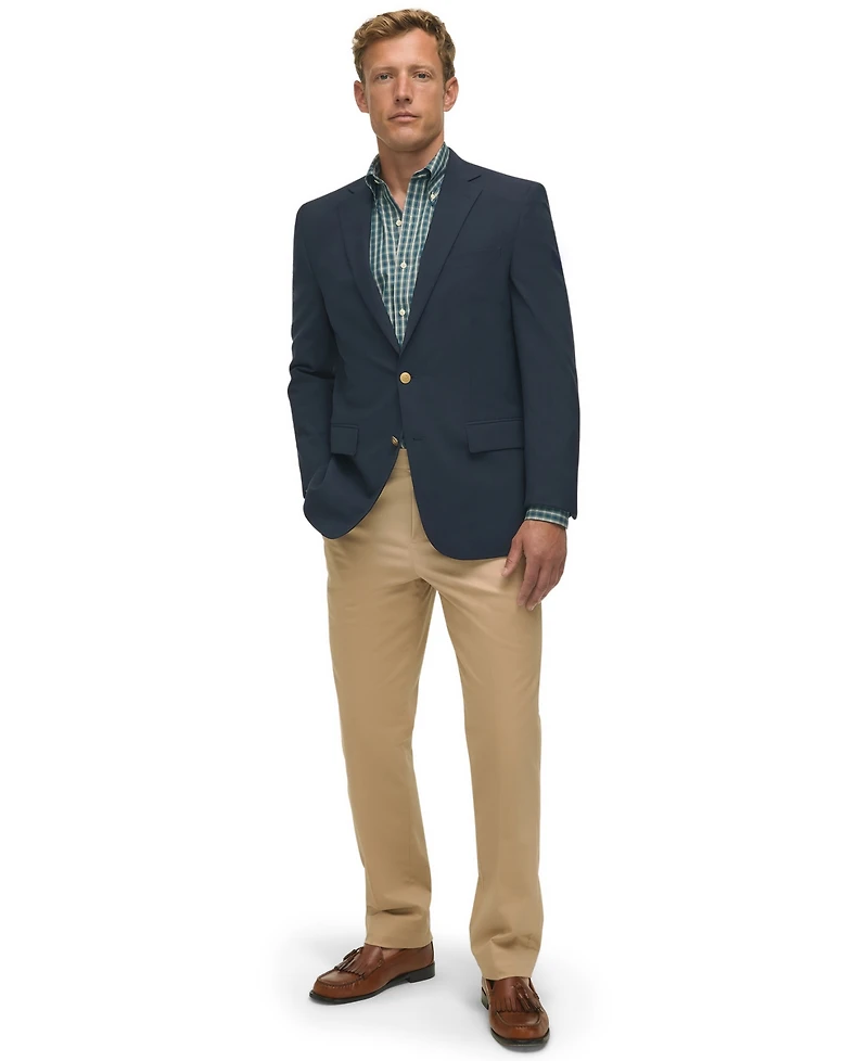 B by Brooks Brothers Men's Classic-Fit Cotton Stretch Chino Pants