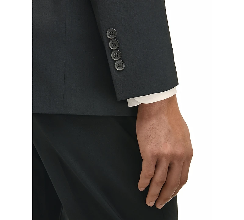 B by Brooks Brothers Men's Classic-Fit Stretch Wool Blend Suit Separates Jacket