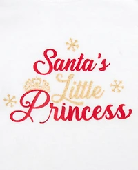 Baby Essentials Girls 4-Piece Santa's Little Princess Set