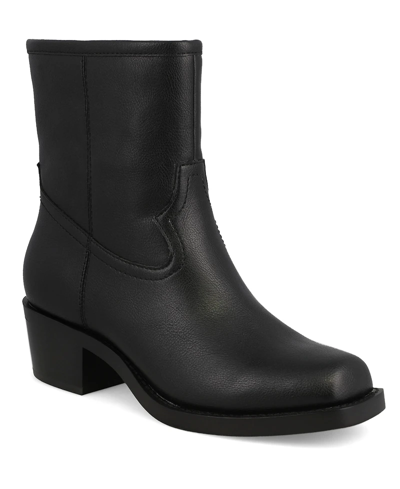 Mia Women's Dagny-s Square Toe Western Style Boots