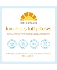 C&C California 2-Pack Pillow Set, Standard
