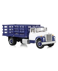 First Gear 1/64 1970s International Loadstar Stake Truck Blue, Dcp by First Gear 60-2041