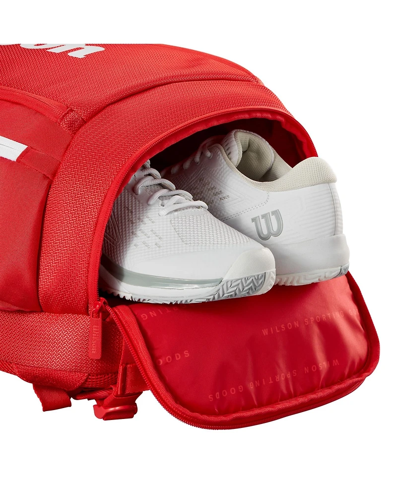 Wilson Super Tour Red Tennis Backpack - Red