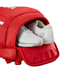 Wilson Super Tour Red Tennis Backpack - Red