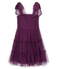 Speechless Big Girls Knee Length Smocking Bodice Dress