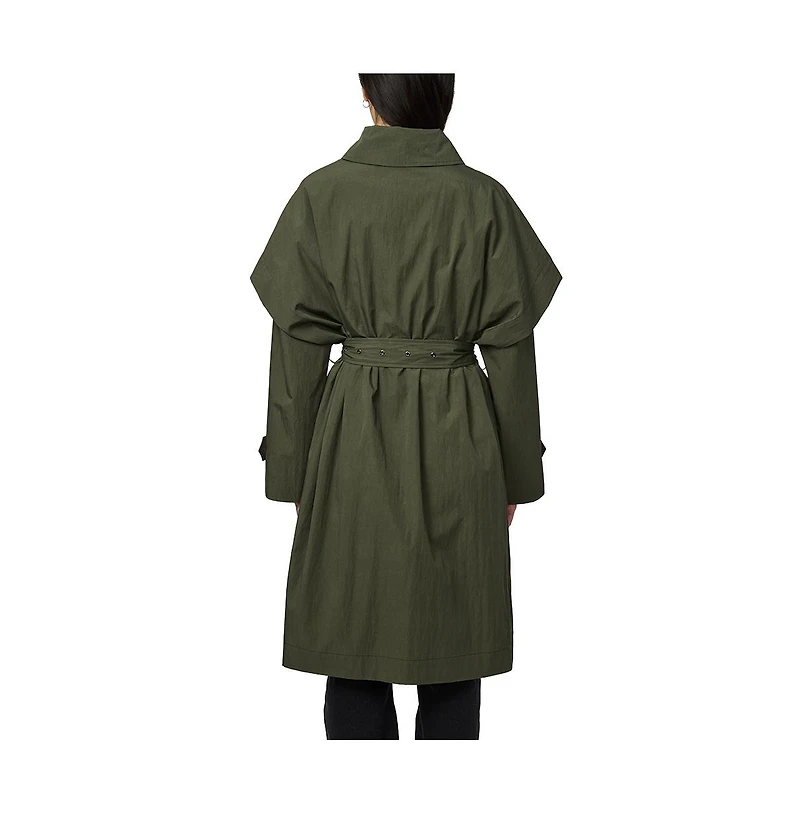 Bernardo Women's Cape Raincoat