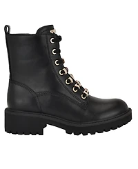 Guess Women's Sionaa Lace-Up Hiker Booties