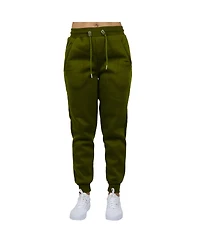 Galaxy By Harvic Women's Loose Fit Fleece Jogger Sweatpants