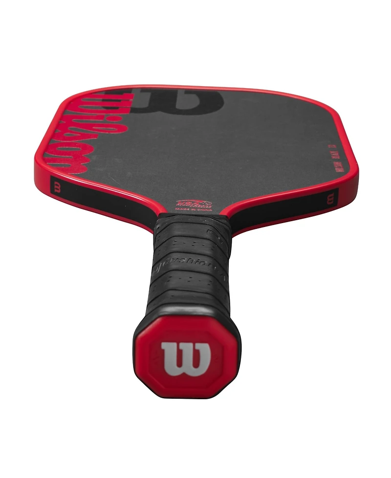Wilson Blaze 13 Pickleball Paddle - Black/Red / 4 1/4 / 8.1 Oz