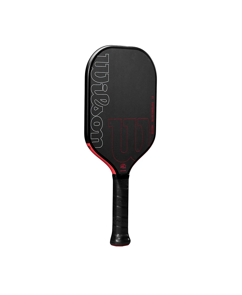 Wilson Blaze Edgeless 13 Pickleball Paddle - Black/Red / 4 1/4 / 7.65 Oz