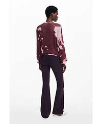 Desigual Women's Arty texture sweater