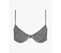 WeWoreWhat Women's Full Coverage Underwire Bikini Top