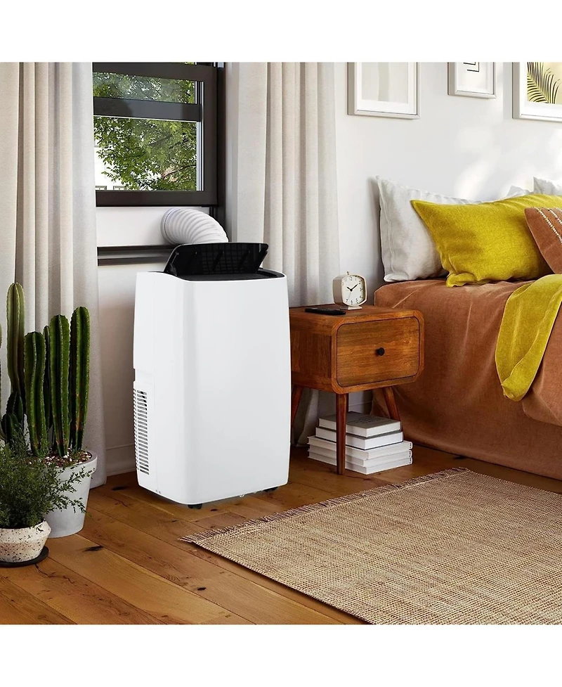 gaomon 12,000 Btu Portable Air Conditioner - 3-in-1 Cool/Fan/Dehumidifier, Remote Control, Window Kit Included, White, Cools 550 Sq. Ft