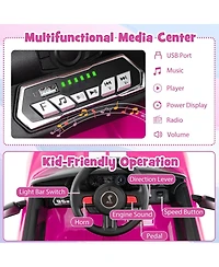 Akiudex 12V Licensed Ford Kids Ride On Car with Remote Control and Music