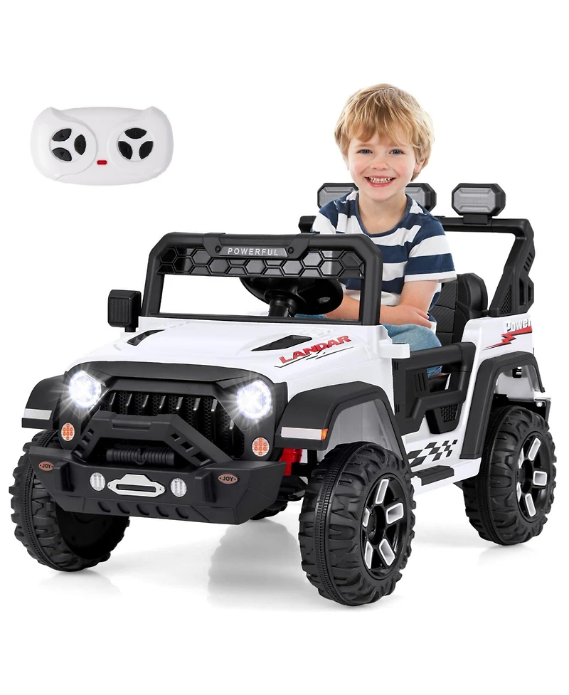Akiudex 12V Kids Ride-On Truck with Remote Control and Usb Port