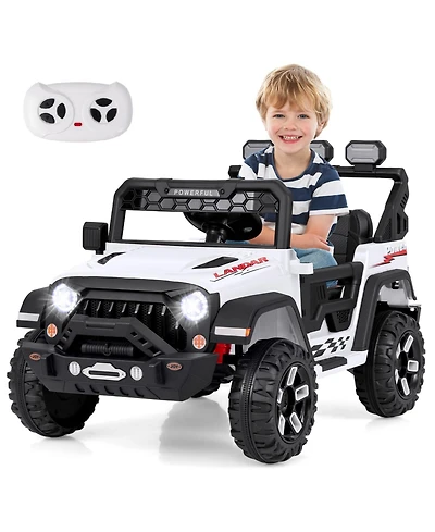 Akiudex 12V Kids Ride-On Truck with Remote Control and Usb Port