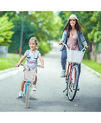 Akiudex Kids Bike with Basket and Dual Brake System for Ages 3 to 8