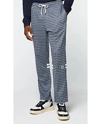 Sergio Tacchini Men's Dallas Houndstooth Track Pant