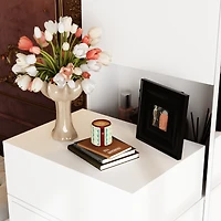 Homsee Luxury black aluminum alloy tempered glass doors, 4-door wardrobes, bedroom armoire, Closet