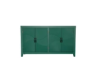 Casainc 59" Green Accent Storage Cabinet with 4 Doors